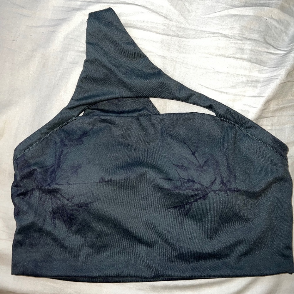 Alphalux Asymmetrical Bra | Storm Grey